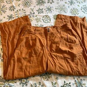 Madewell Pleated Wide Leg Trouser